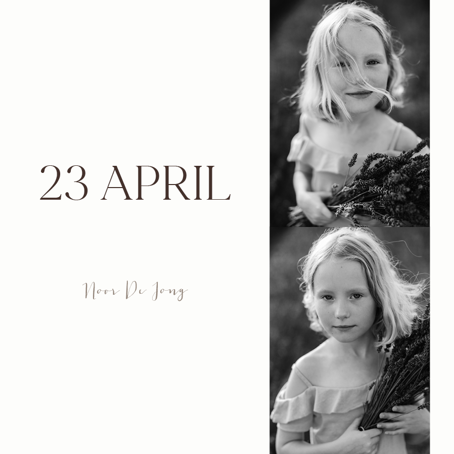 Bedankkaarten — Tijdloos design