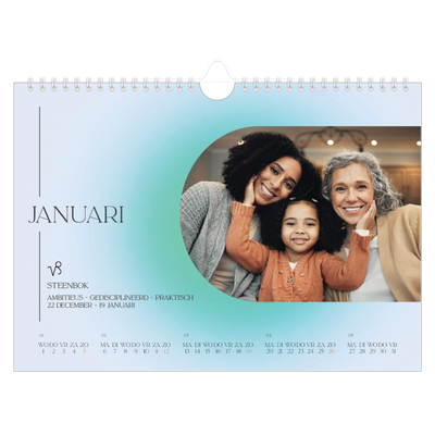 Fotokalender A4 — Astronomie [Januari]