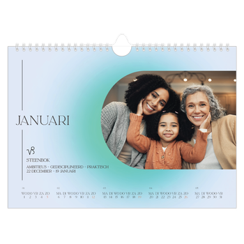 Fotokalender A4 — Astronomie