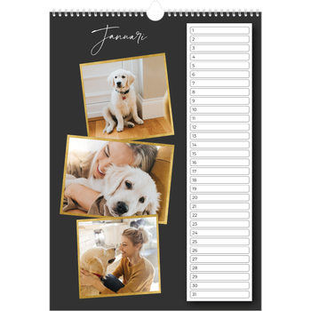 Fotokalender A3 — Herinneringen verzamelen