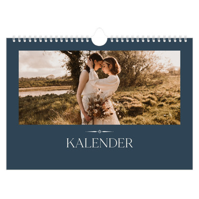 Fotokalender A4 — Leisteen & schreef [omslag]