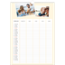 A3 Familieplanners — Modern - gezinsplanner 5 personen [Februari]