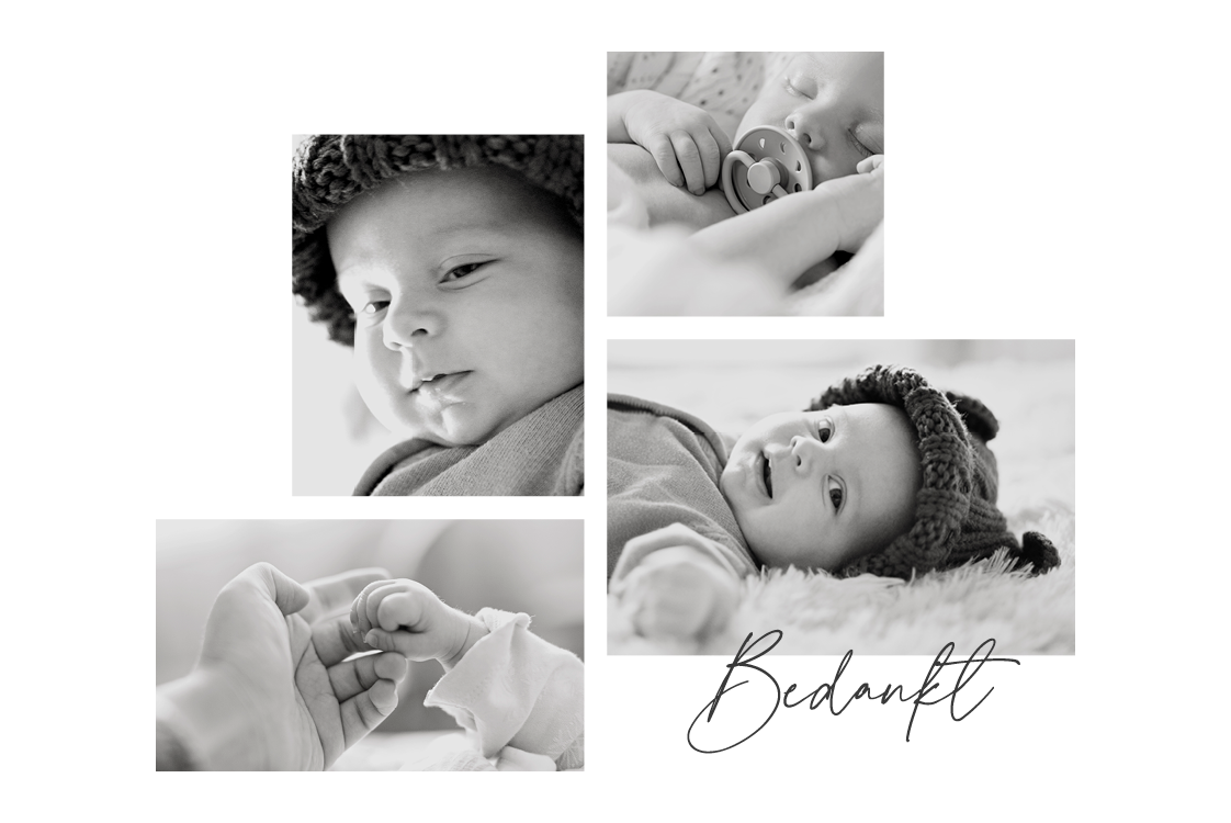 Bedankkaarten — Kleine elegantie