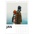 A3 Jaarkalender — Witte randen [Januari]