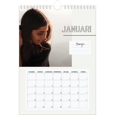 Notitie | Jaarkalender A4