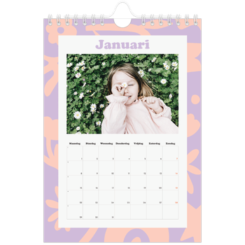 Fotokalender A5 — Speelse patronen