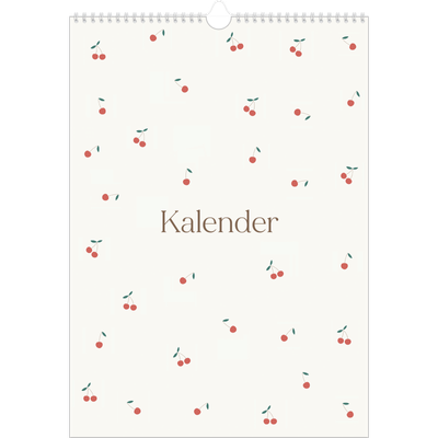 A3 Jaarkalender — Kersen gelukzaligheid [omslag]