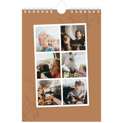 Fotokalender A5 — Warme aardetinten [omslag]