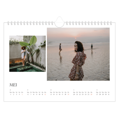 Fotokalender A4 — Surfing sunsets [omslag]