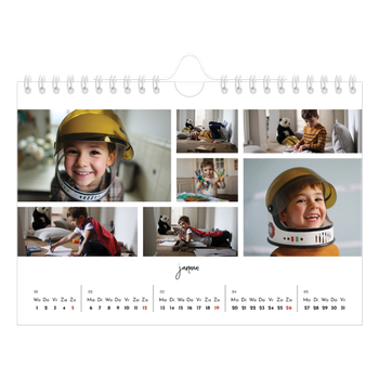Fotokalender A5 — Foto arrangement