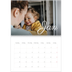 Fotokalender A4 Dubbel (30 x 40 cm) — Handgeschreven maanden [Januari]