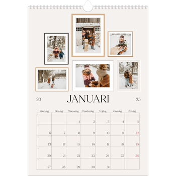 Fotokalender A3 — Fotowand gallerij