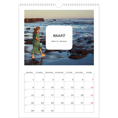 A3 Jaarkalender — Het volledige verhaal [Maart]