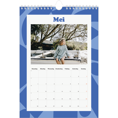 Fotokalender A4 (20 x 30 cm) — Speelse patronen [omslag]