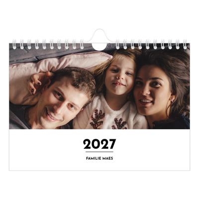 Fotokalender A5 — Schijnwerper effect [omslag]