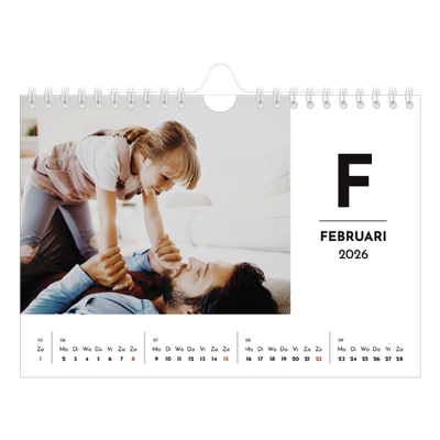 Fotokalender A5 — Schijnwerper effect [Februari]