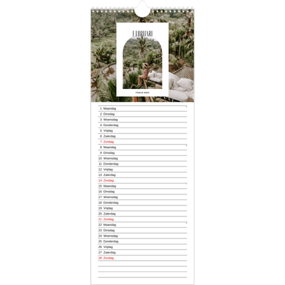 Smalle kalender  — De open boog [Februari]