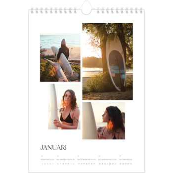 Fotokalender A4 — Surfing sunsets
