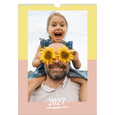 A3 Jaarkalender — Kleuren en patronen [omslag]