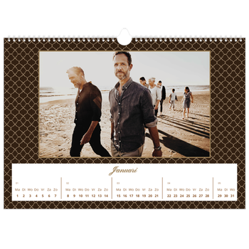 Fotokalender A3 — Vintage zwart-wit