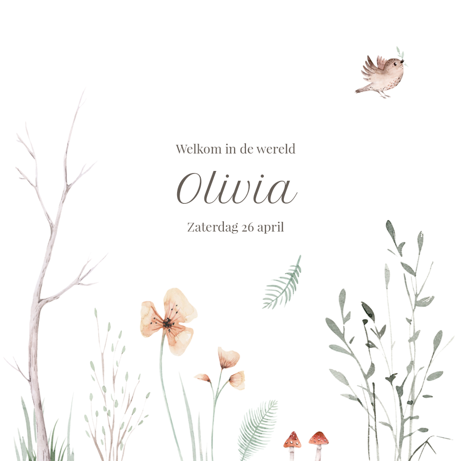 Uitnodigingen — Zachte lente tijd