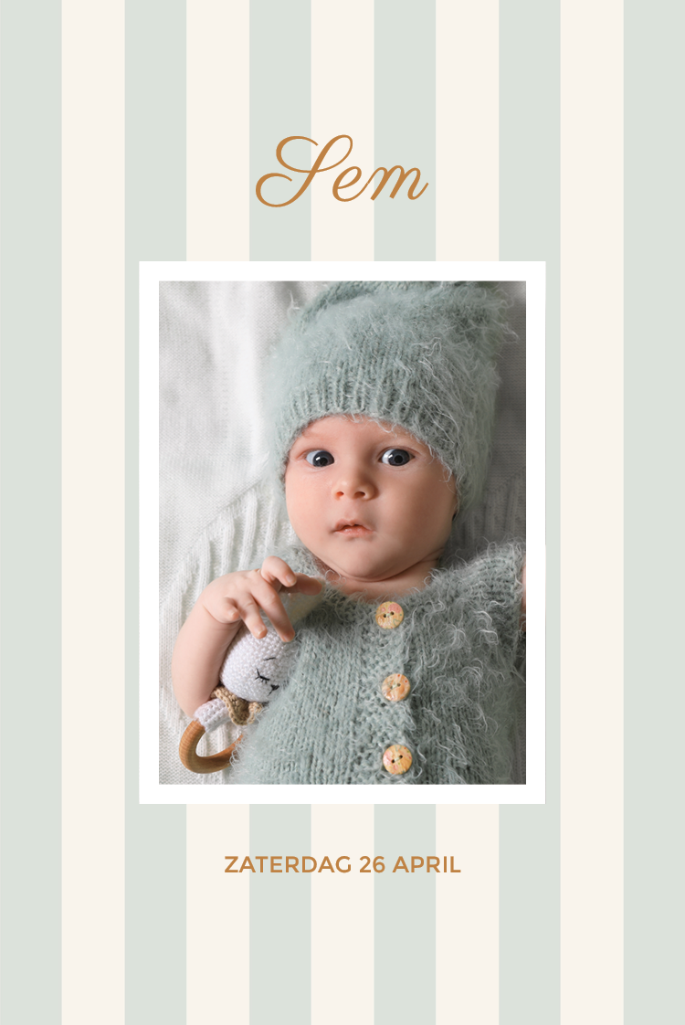 Uitnodigingen — Schrift en strepen