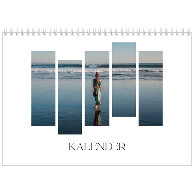Fotokalender A4 Dubbel (30 x 40 cm) — Reismozaïeken [omslag]