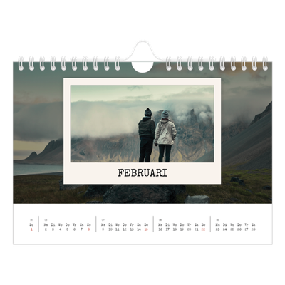 Fotokalender A5 — De portretselectie [Februari]
