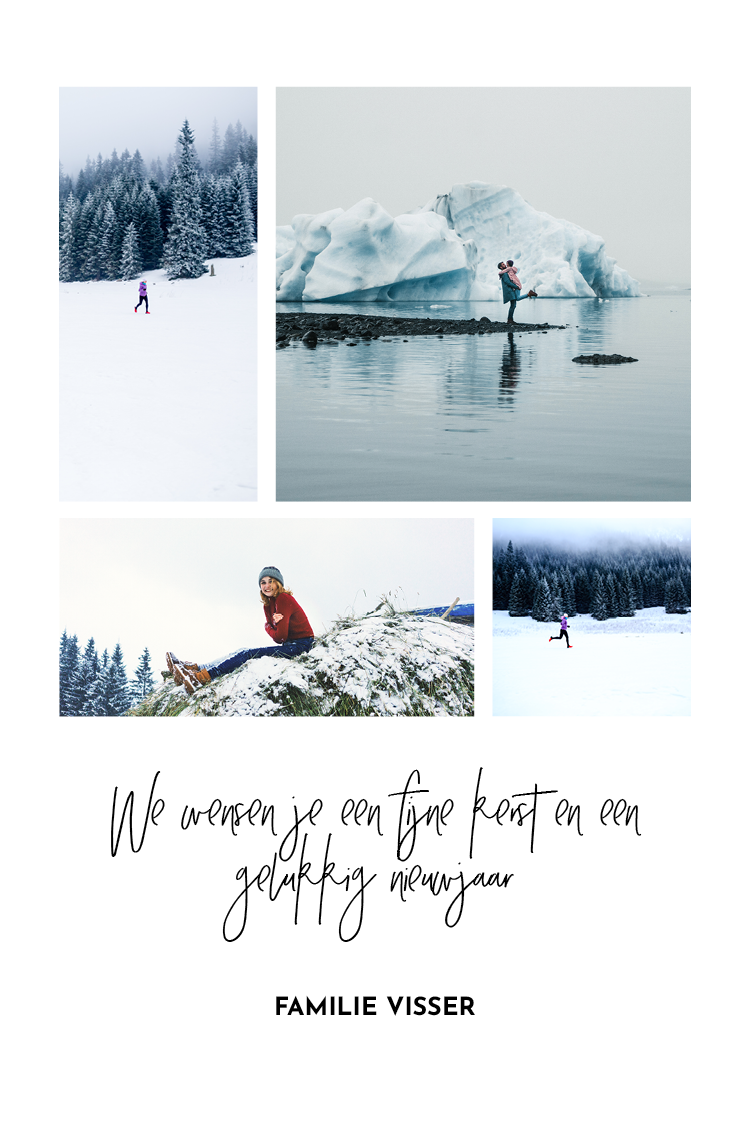 Fotokaarten — Zicht op kerst