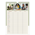 A4 Familieplanners — Aardse tonen - gezinsplanner 3 personen [Februari]