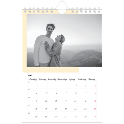 Fotokalender A5 — Kleur frames [omslag]