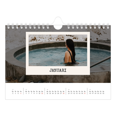 Fotokalender A5 — De portretselectie [Januari]