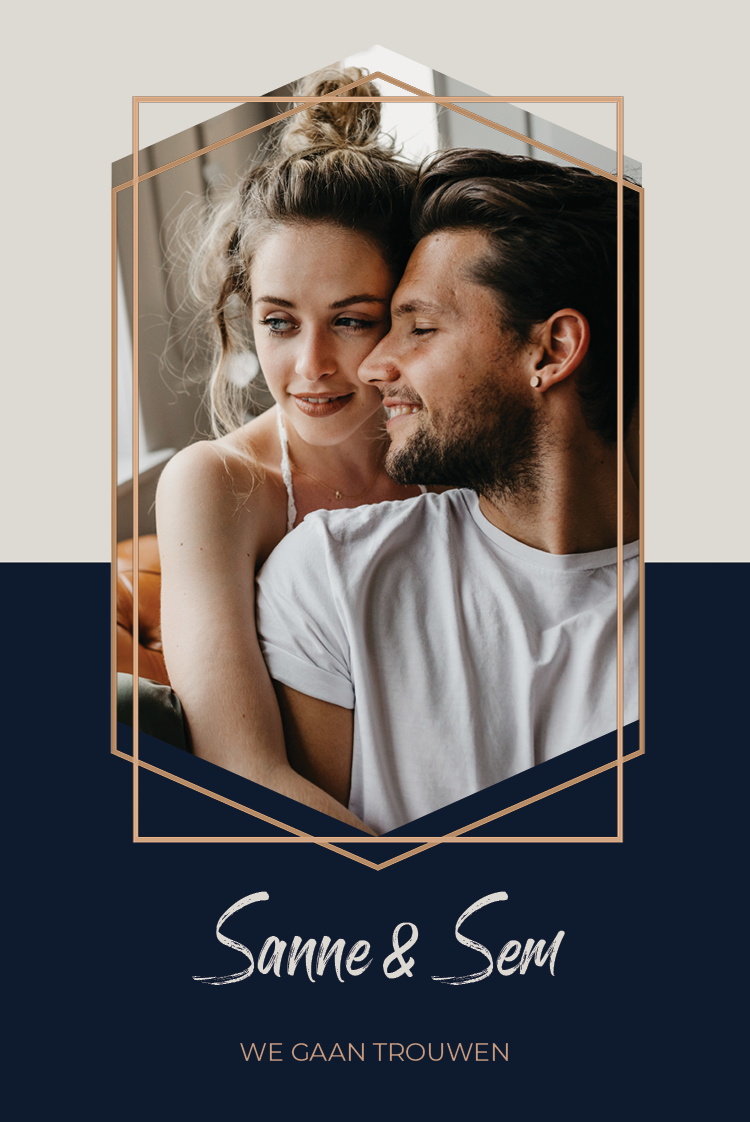 Uitnodigingen — Zwart lint