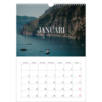 Fotokalender A3 — Eindeloze ontsnapping