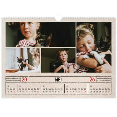 Fotokalender A3 — Stempel effect [omslag]