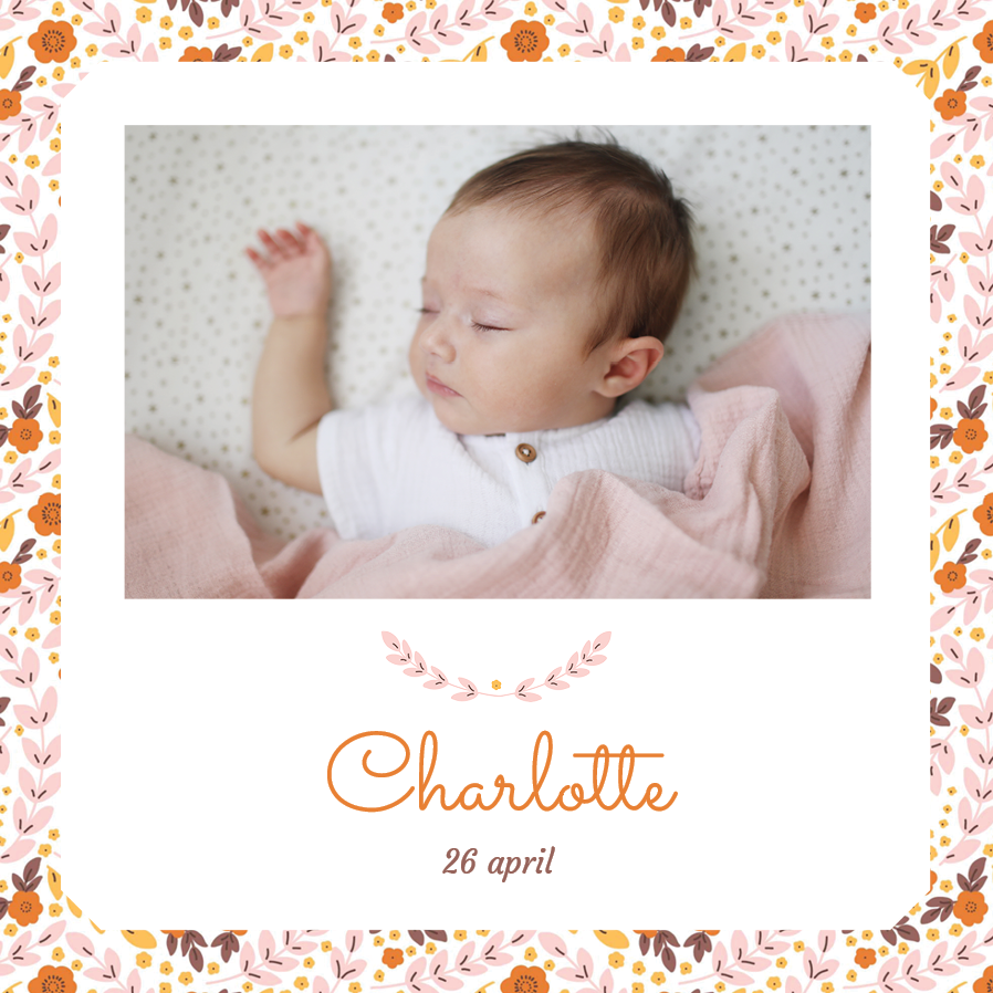 Uitnodigingen — Herfsttafereel