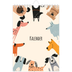 Fotokalender A5 — Hondenpoten en krabbels [omslag]