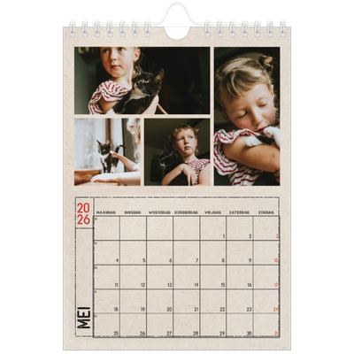 Fotokalender A5 — Stempel effect [omslag]