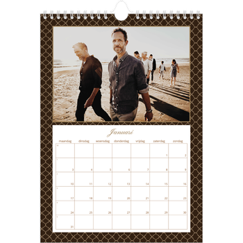 Fotokalender A4 — Vintage zwart-wit