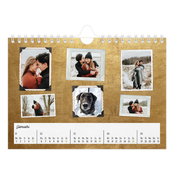 Fotokalender A5 — Fotocollage