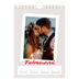 Fotokalender A5 — Karmijnrode handtekening [Februari]