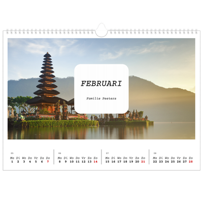 Fotokalender A3 — Het volledige verhaal [Februari]