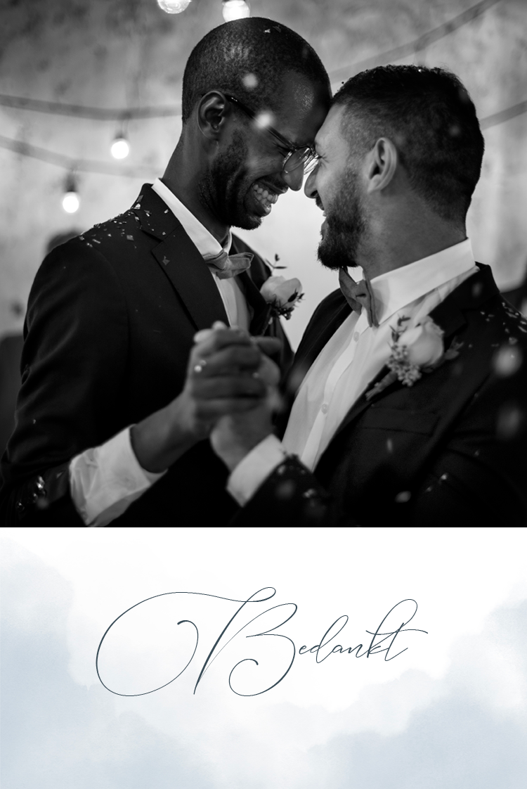 Bedankkaarten — Aquarel abstract