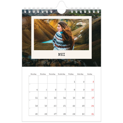 Fotokalender A5 — De portretselectie [omslag]