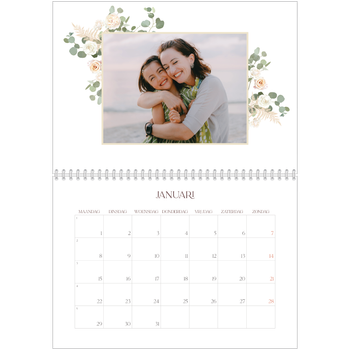 Fotokalender A4 Dubbel — Bohemian