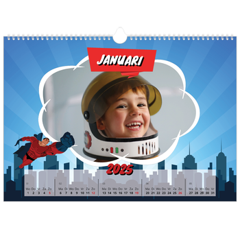 Fotokalender A3 — Stripboek