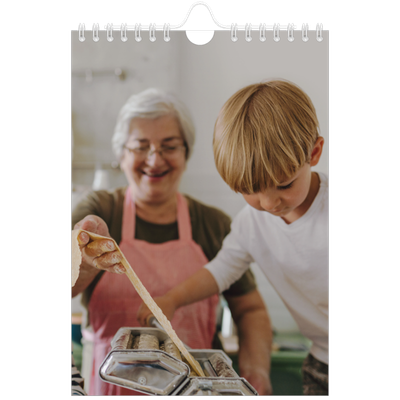 Fotokalender A5 — Handgeschreven maanden [omslag]