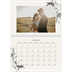 Fotokalender A4 Dubbel (30 x 40 cm) — Inkt & klimop [Januari]