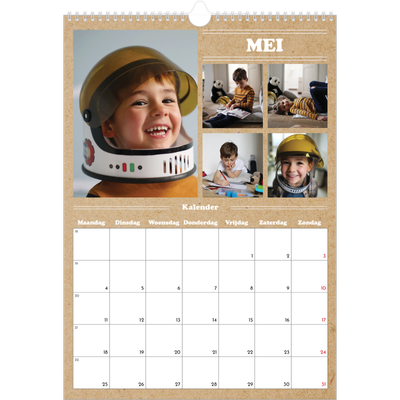 A3 Jaarkalender — Magazine stijl [omslag]