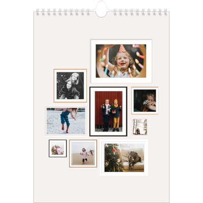 Verjaardagskalenders A4 — Fotowand gallerij [omslag]